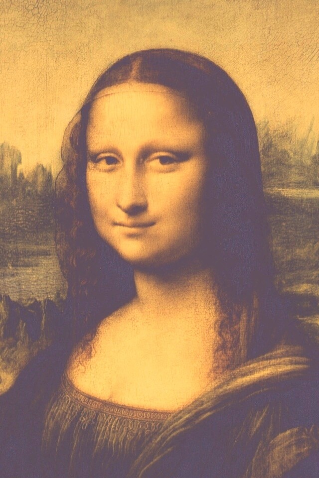 Картина Мона Лиза обои