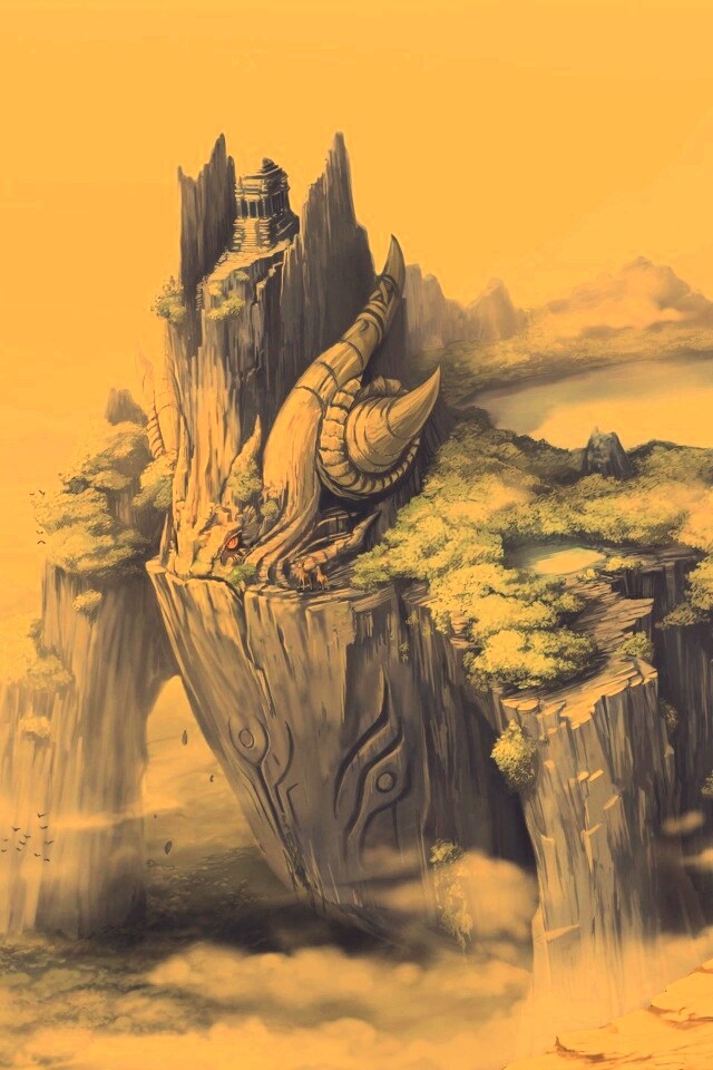 Храм на живой скале обои