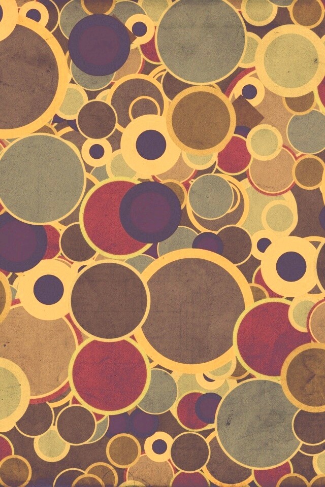 Цветные круги обои