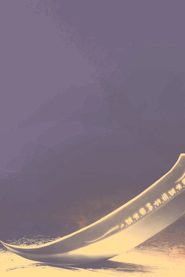 Клинок с магическими рунами обои