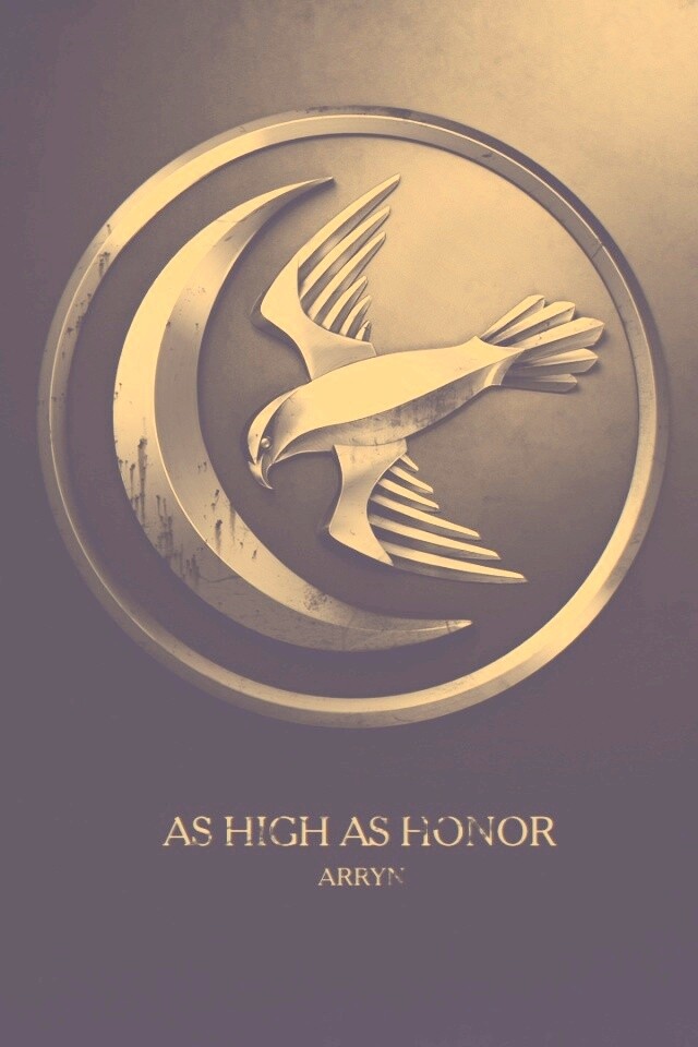 Металлический герб дома Аррен обои