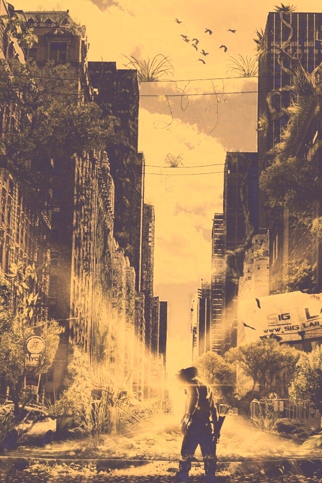 Постапокалиптический мир обои