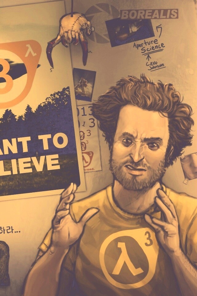 Half Life 3 - I want to believe обои
