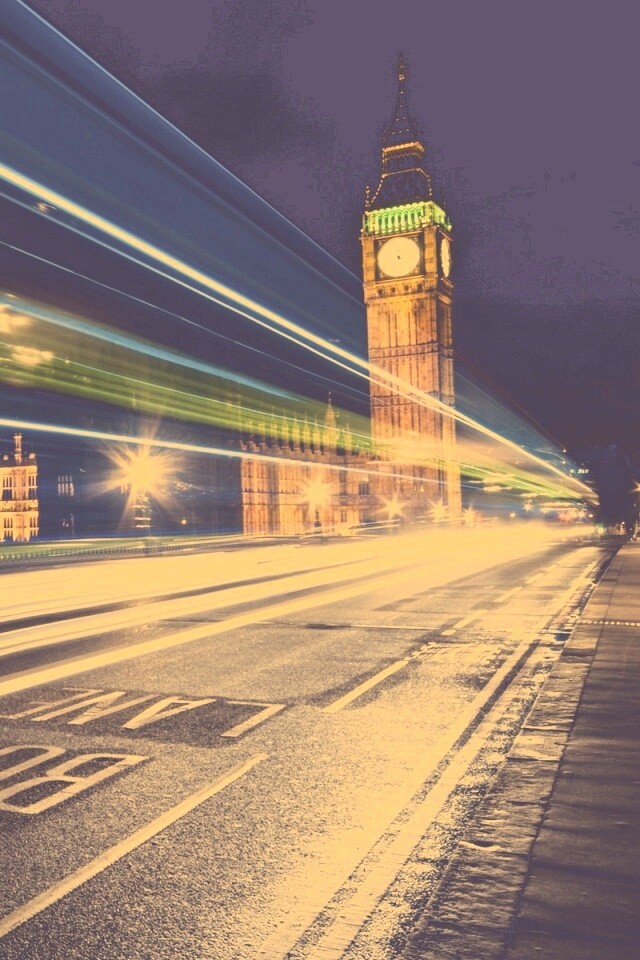 Ночной лондон обои