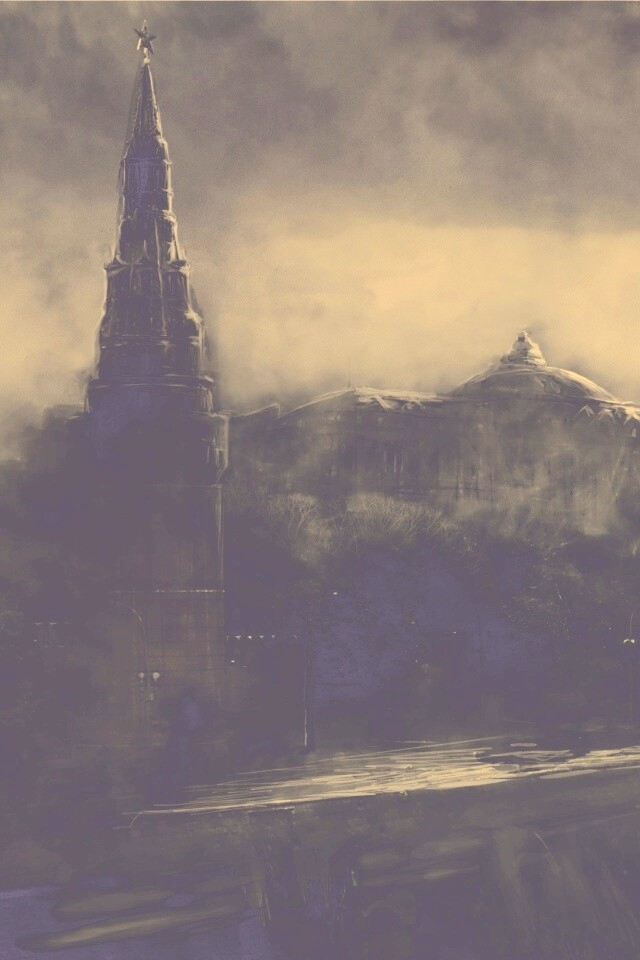 Постапокалиптическая Москва обои