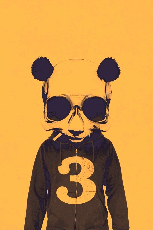 Гангста панда обои
