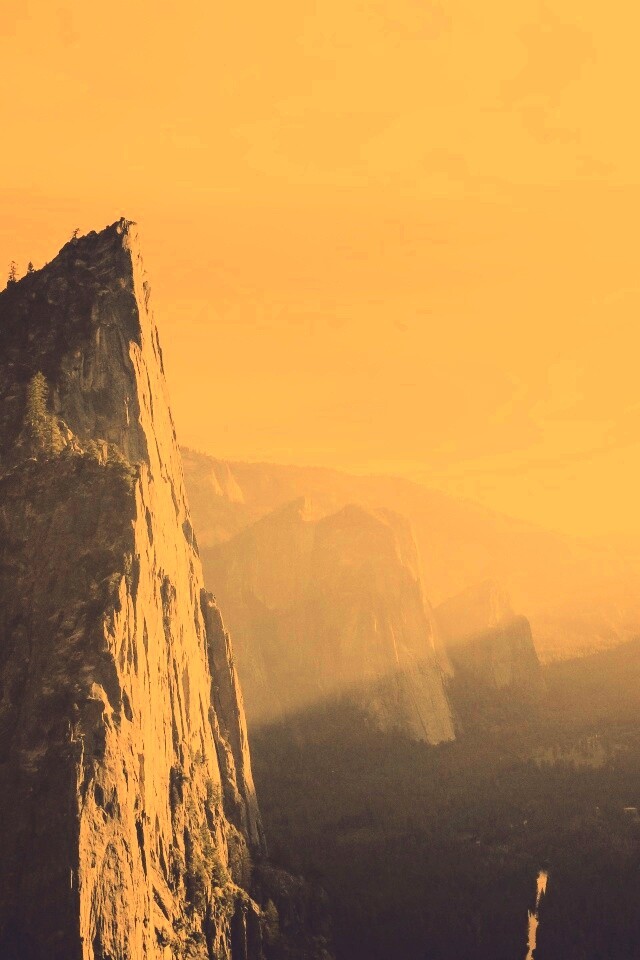 Горный пейзаж обои