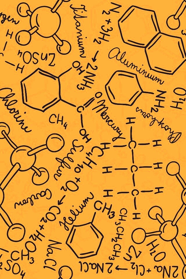 Химические формулы обои