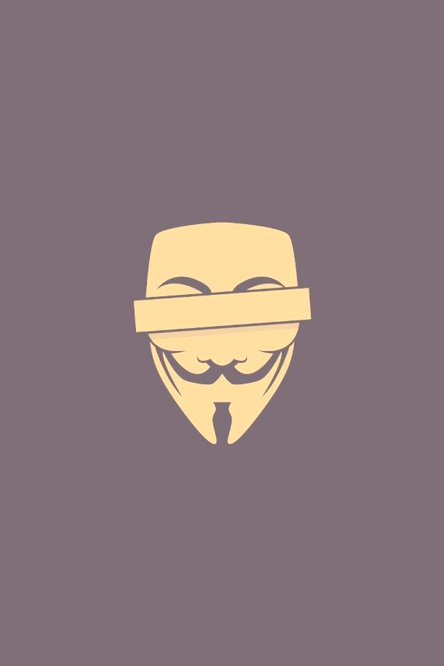 Маска Анонимуса обои