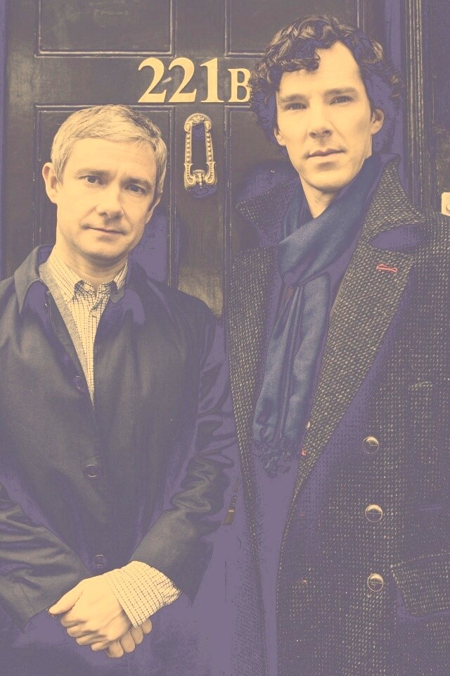 Шерлок и Ватсон обои