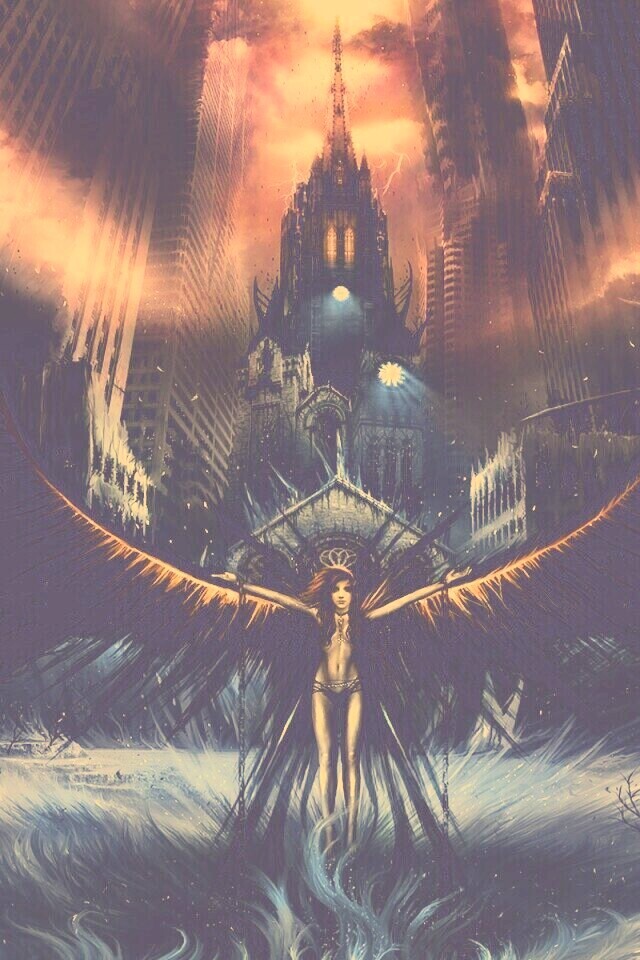 Тёмный ангел обои