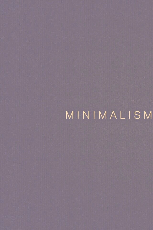 Минимализм обои