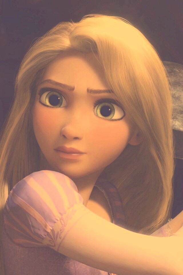 Рапунцель с сковородкой обои