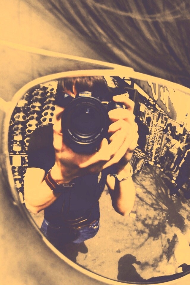 В очках обои