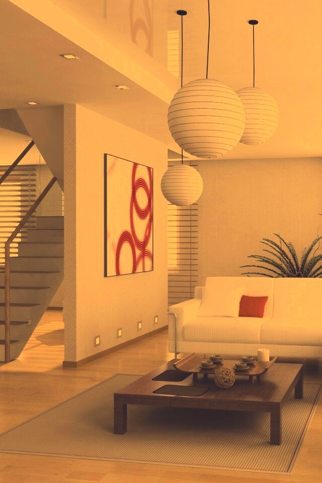 Китайская гостинная обои