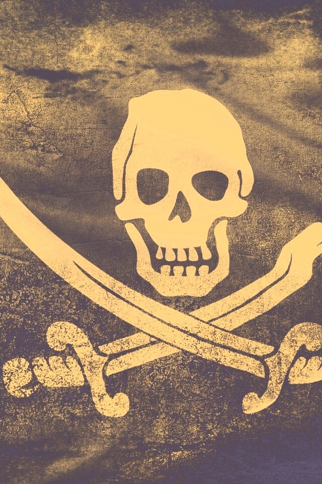 Пиратский флаг обои