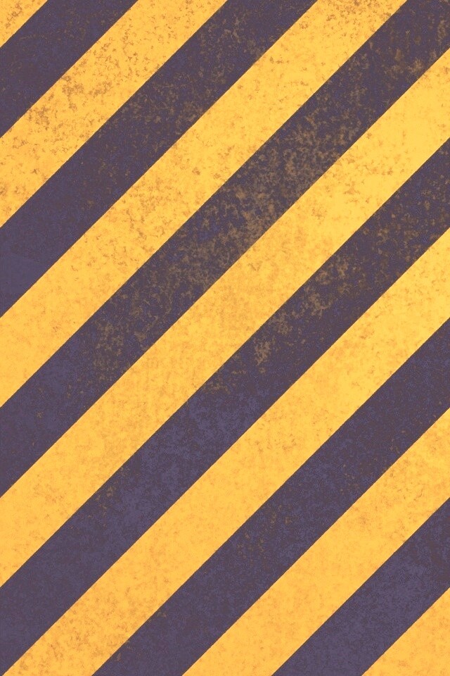 Предупреждающая черно-желтая штриховка обои
