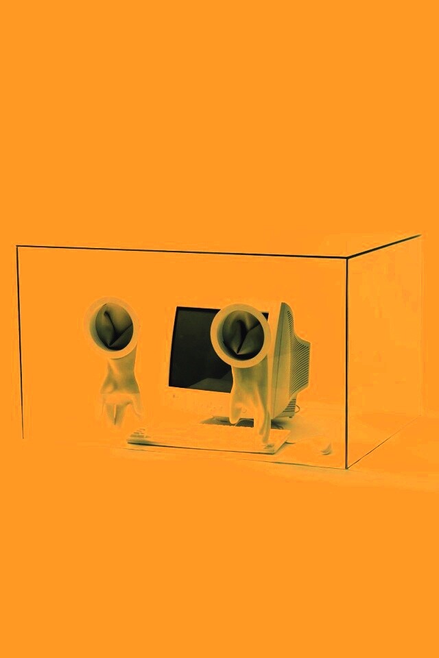 Зараженный компьютер обои