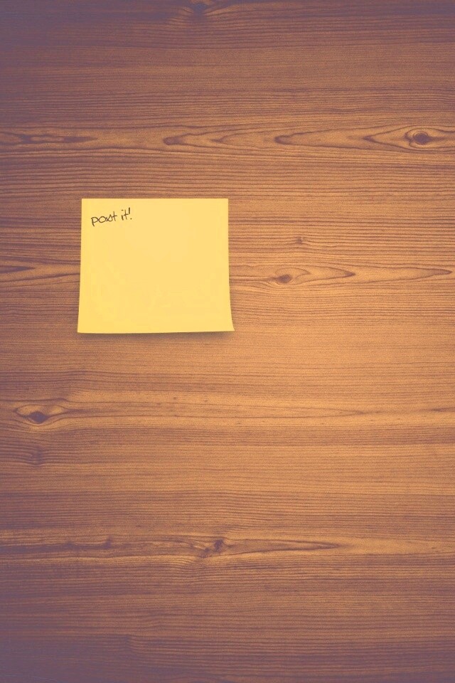 Стикер Post it! обои