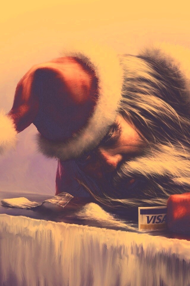 Плохой Санта обои