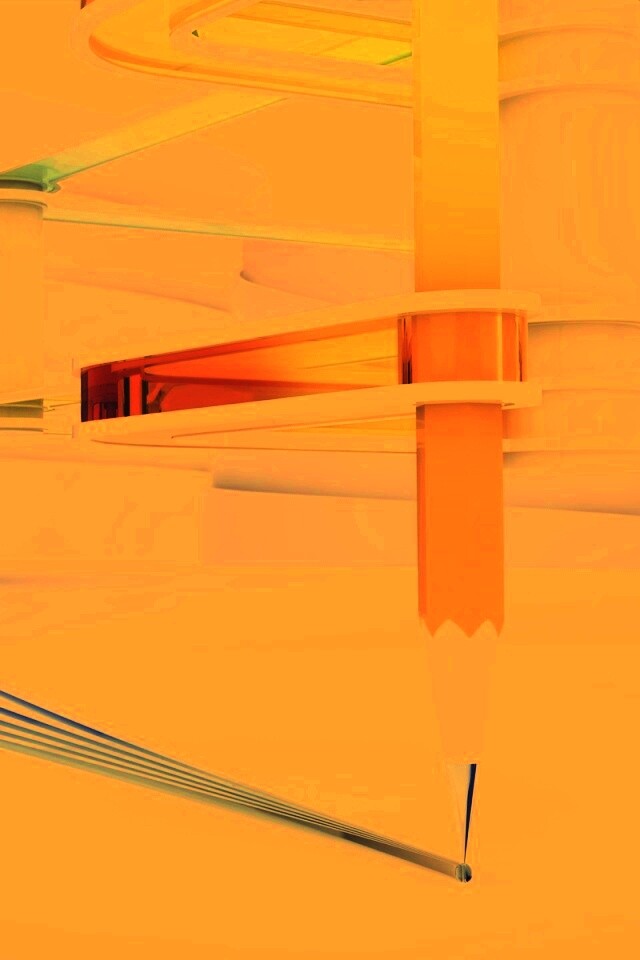 Фантазия карандаша обои