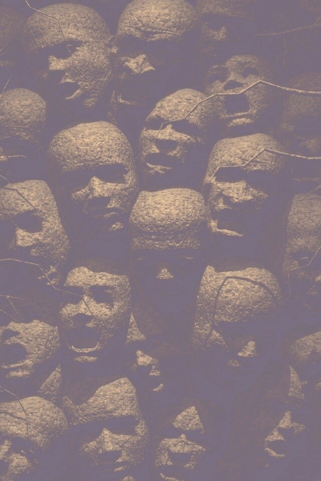 Кричащие головы обои