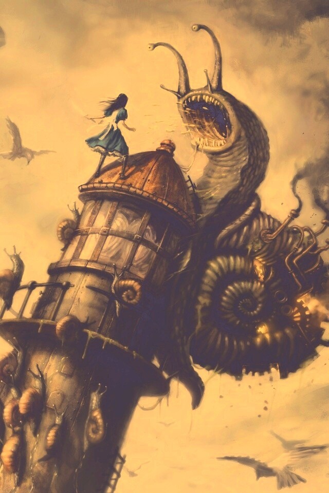 Битва с механической улиткой обои