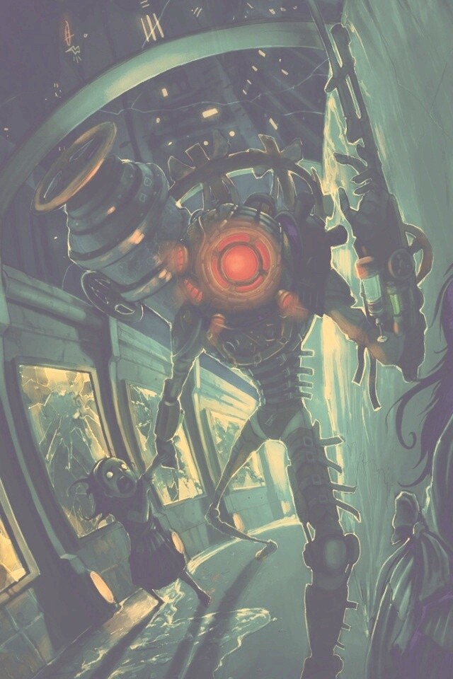 Фанарт Bioshock обои