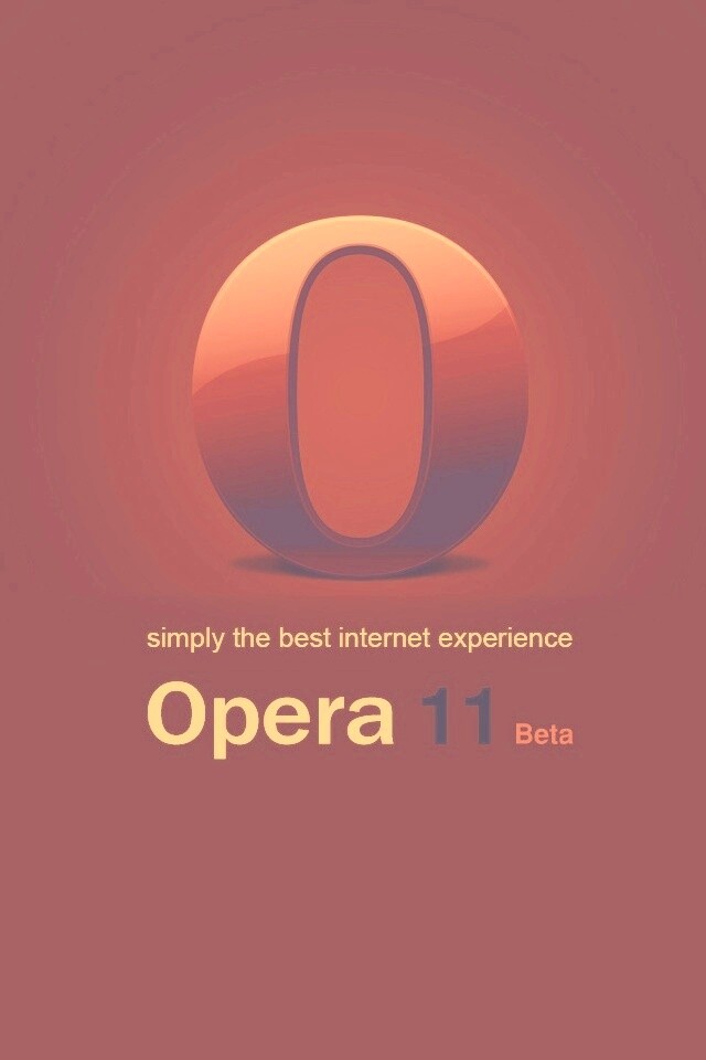 Opera 11 обои