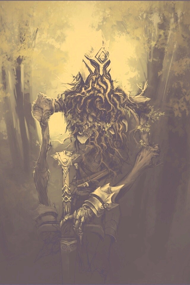 Зеленый король обои