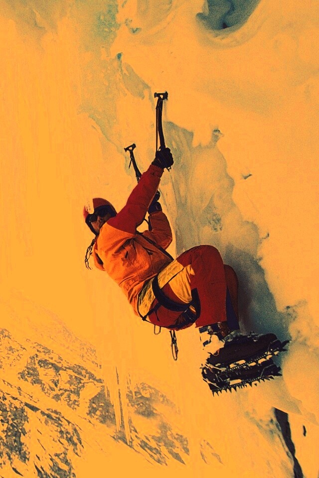 Альпинист обои