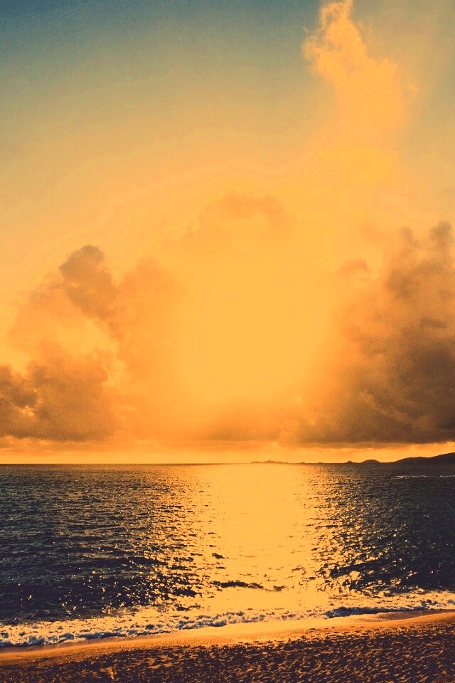 Солнечный пляж обои