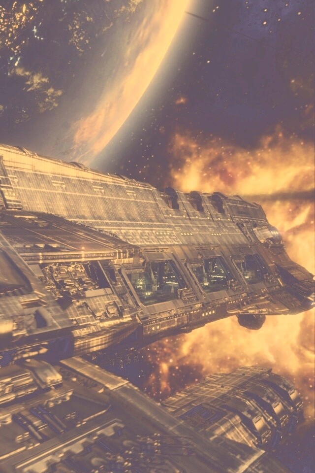 Космический корабль обои