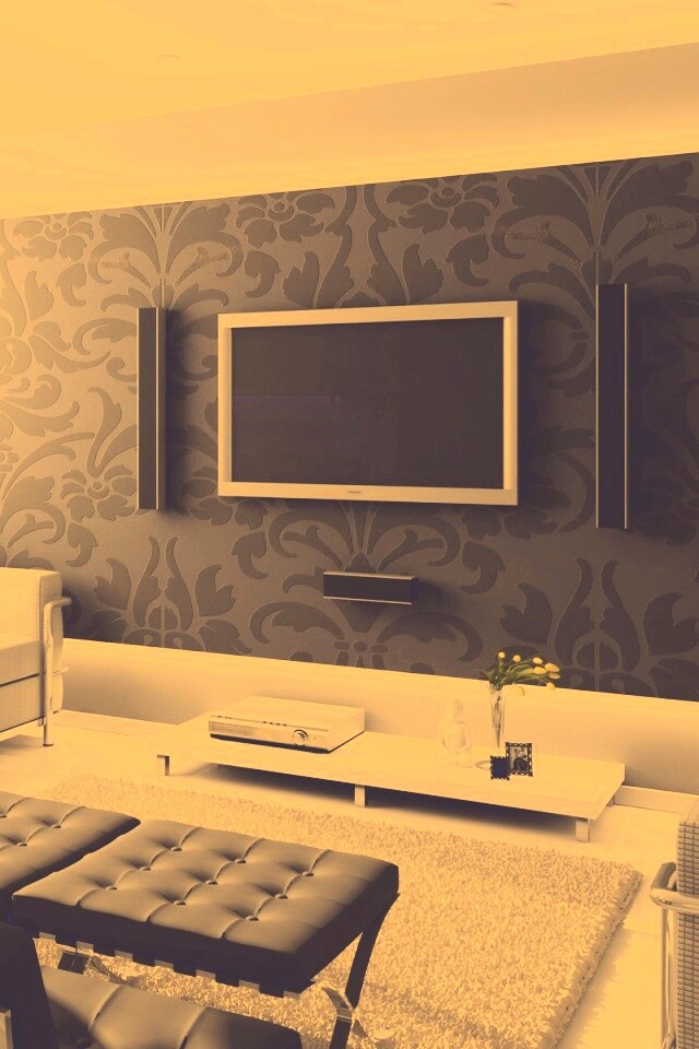 Современная комната обои