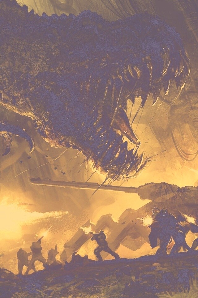 Динозавр обои