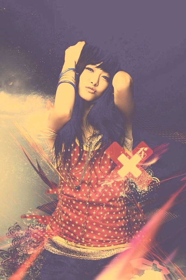 Гламурная китаянка обои