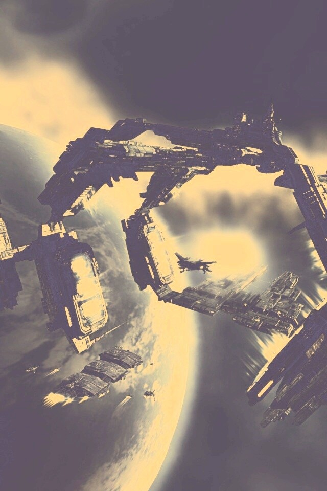 Космический корабль обои