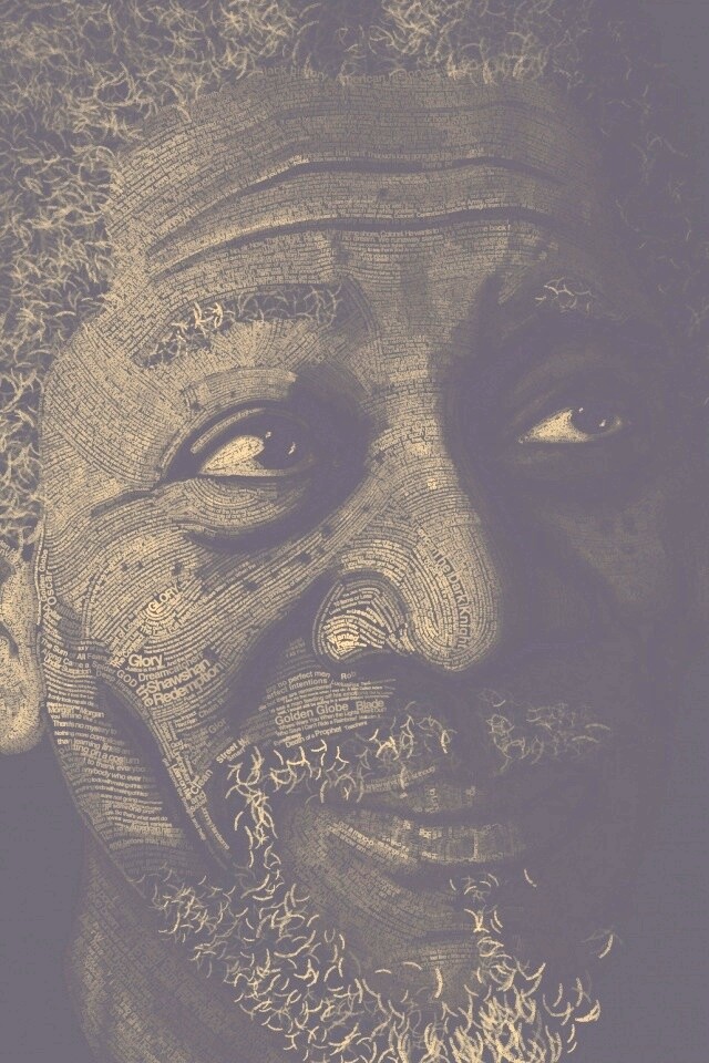 Морган Фриман — текстовый портрет обои