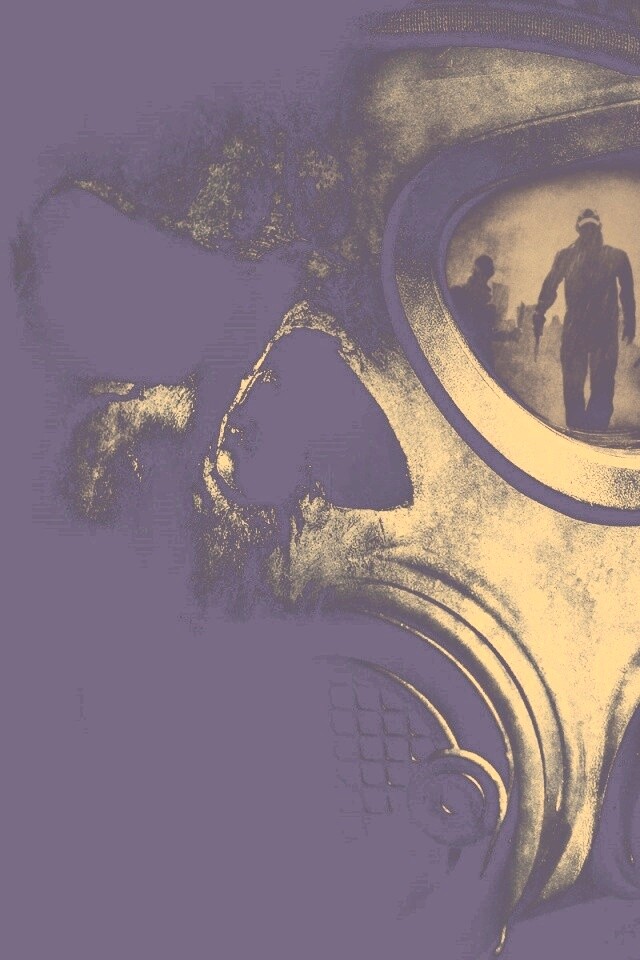 Зловещая маска обои