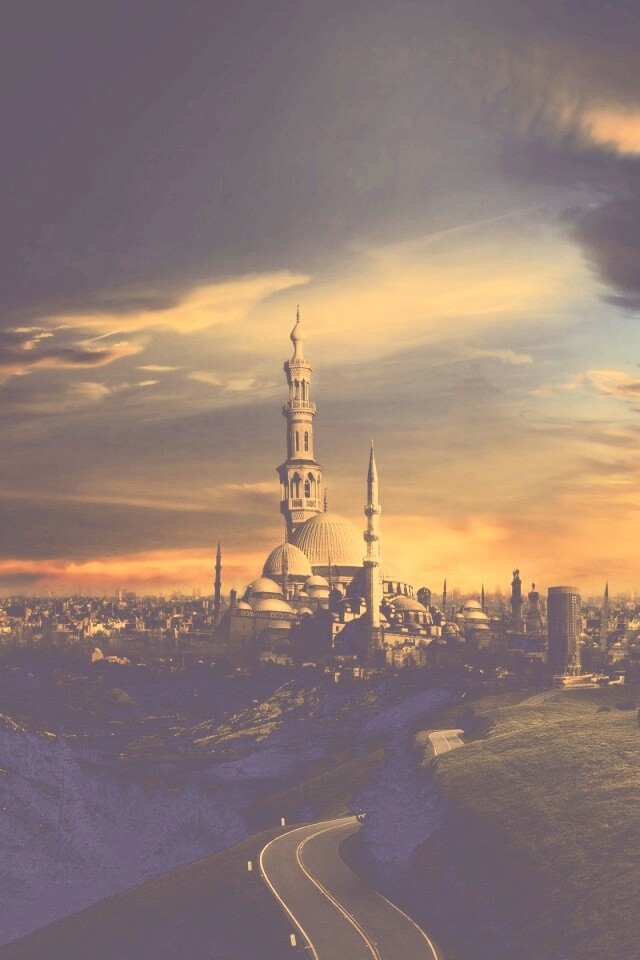 Город минаретов обои