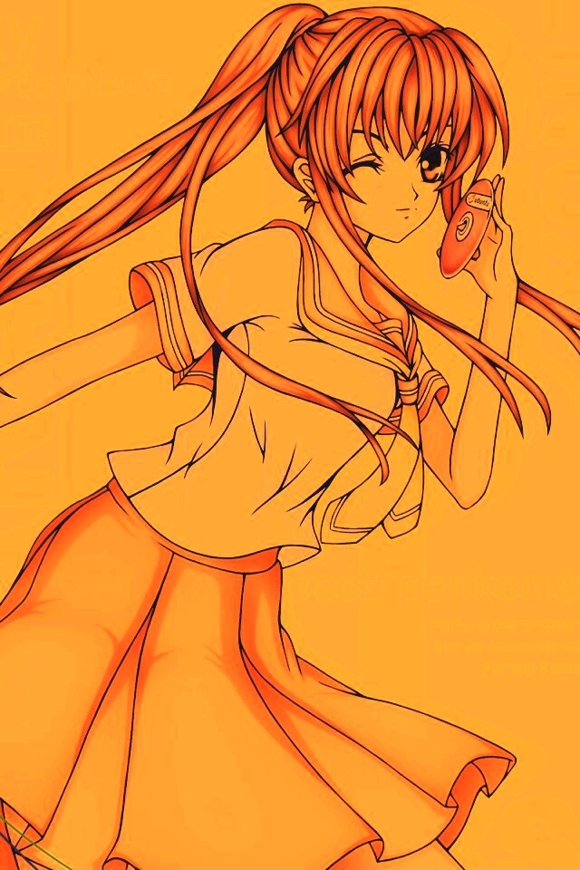 Ubuntu  в аниме обои