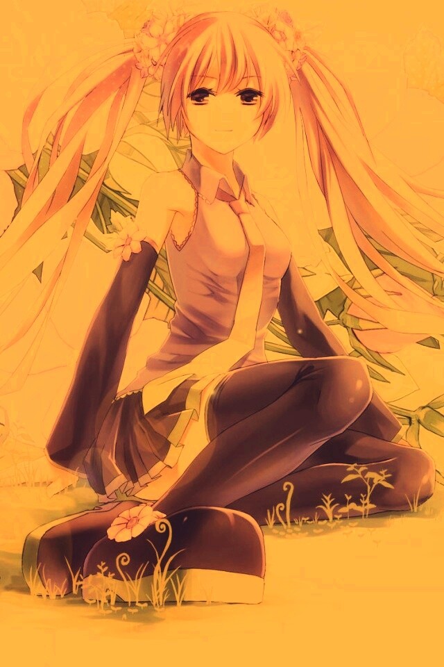 Девушка с красивыми волосами обои