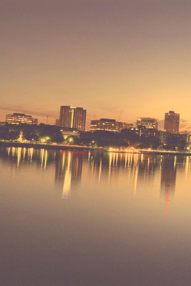 Панорама Бостона обои