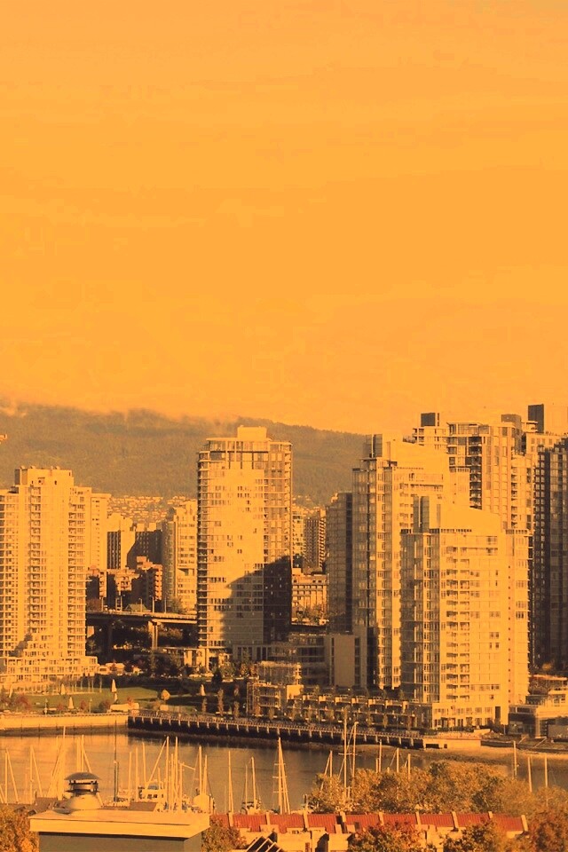 Панорама города обои