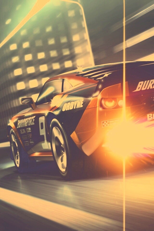 Ночное нитро обои