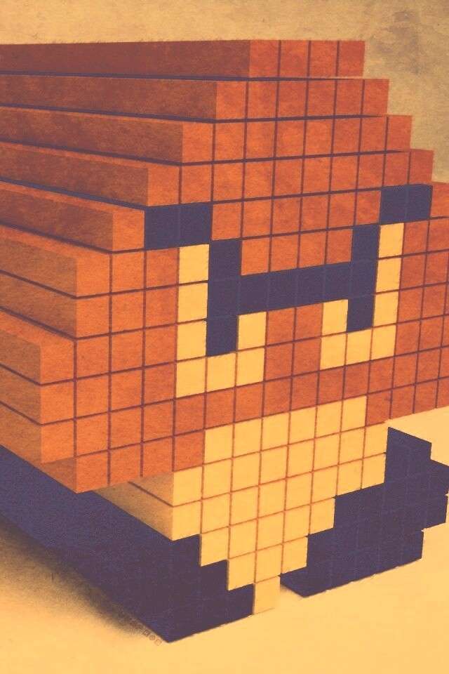 Злой гриб из марио обои