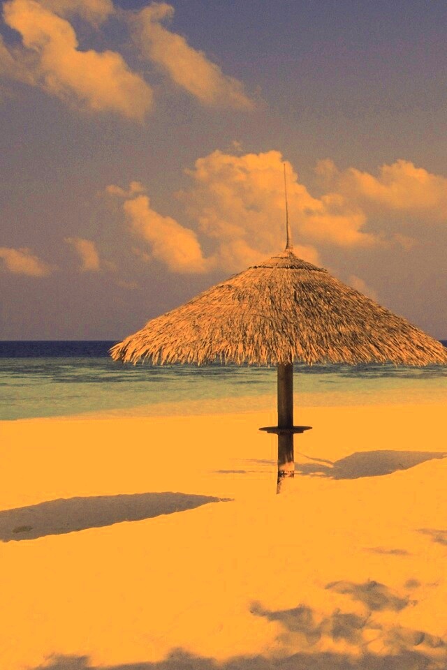 Рай на мальдивах обои