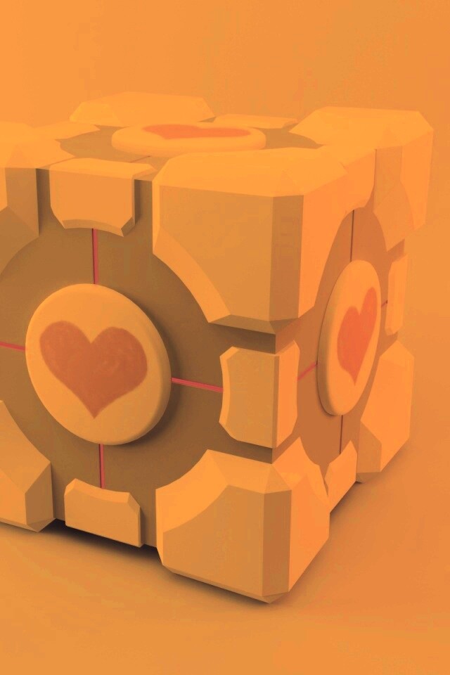 Взвешенный куб-компаньон обои