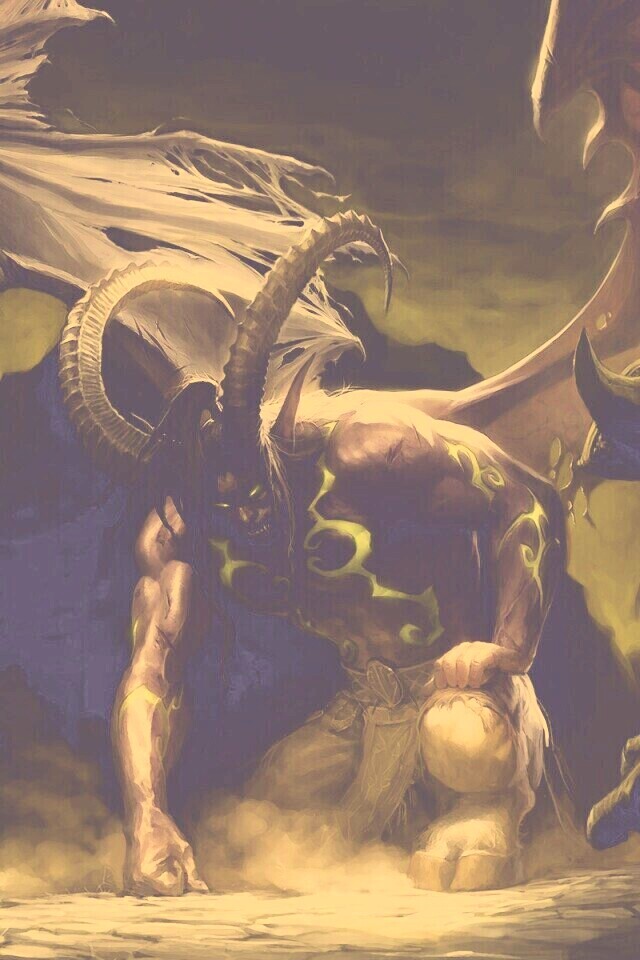 Иллидан из War Craft обои