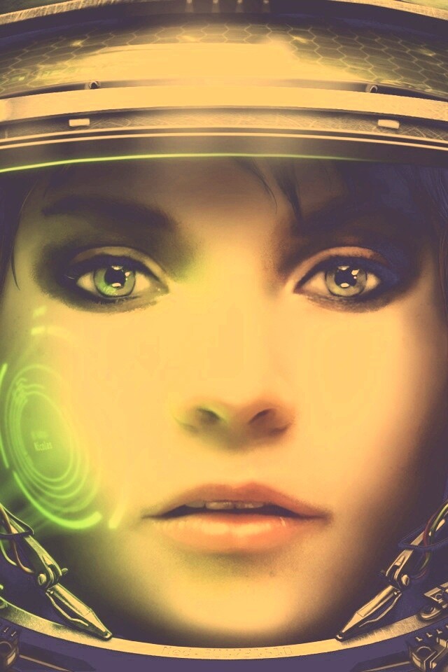 Медик из вселенной Star Craft 2 обои